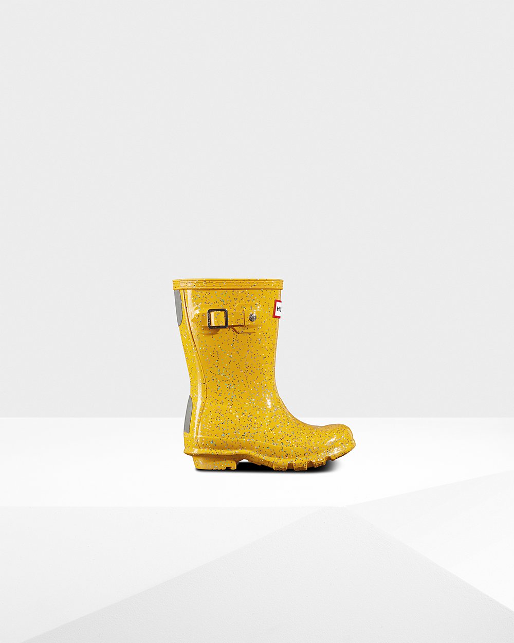 Galochas Hunter Criança Amarelas - Original Little Giant Glitter - 57RDZYIOX